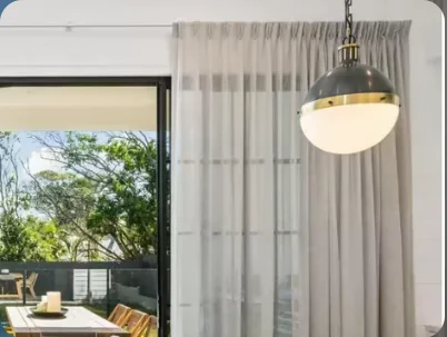 Pinch pleat curtains