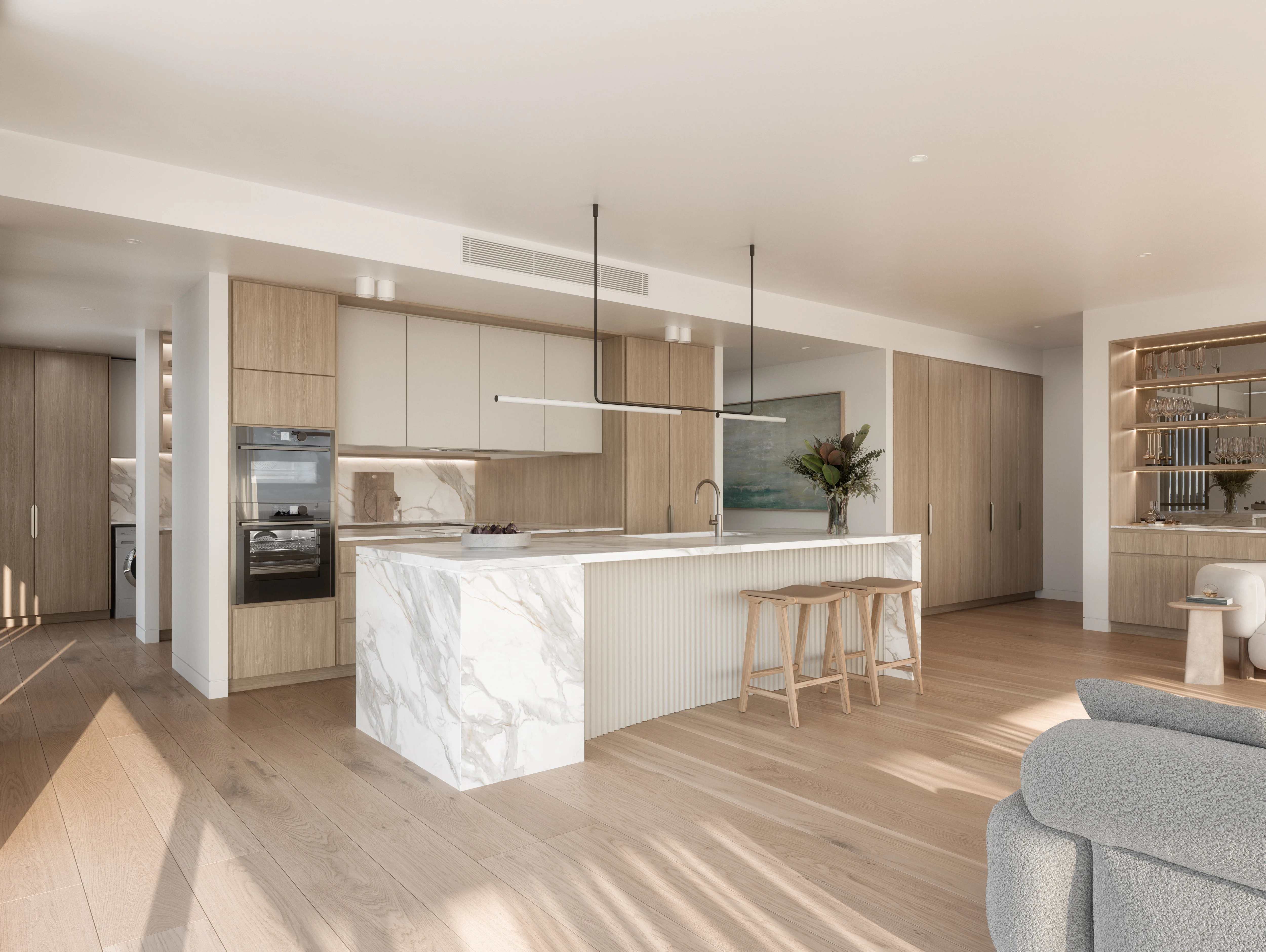 Custom kitchen joinery